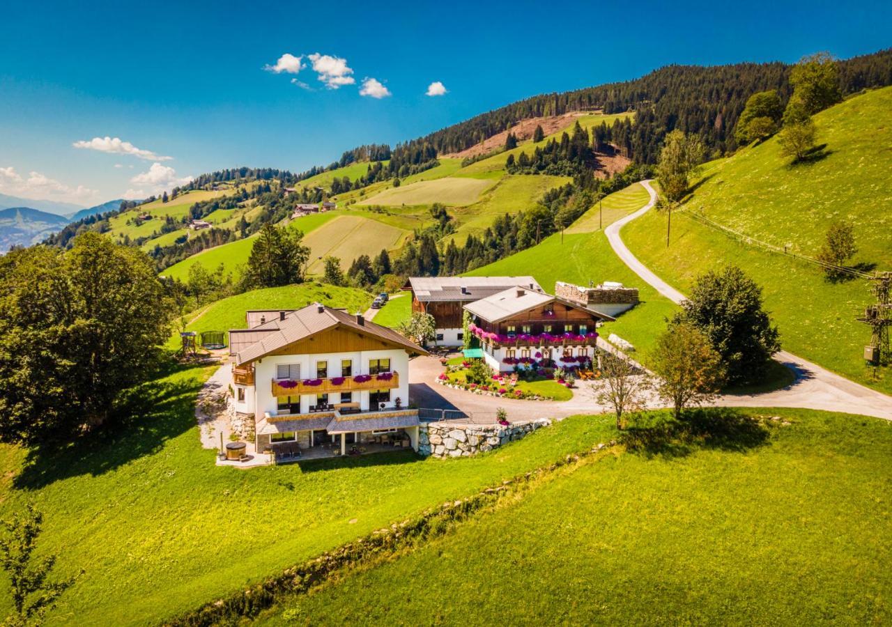 Lindbichlhof Urlaub Am Bio Bauernhof Apartman Sankt Johann im Pongau Kültér fotó
