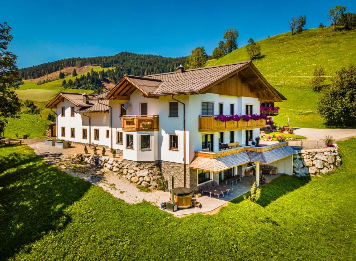 Lindbichlhof Urlaub Am Bio Bauernhof Apartman Sankt Johann im Pongau Kültér fotó