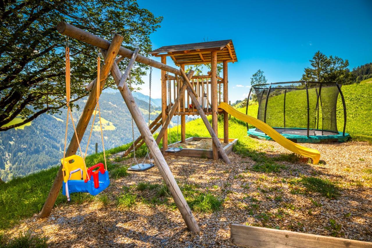Lindbichlhof Urlaub Am Bio Bauernhof Apartman Sankt Johann im Pongau Kültér fotó