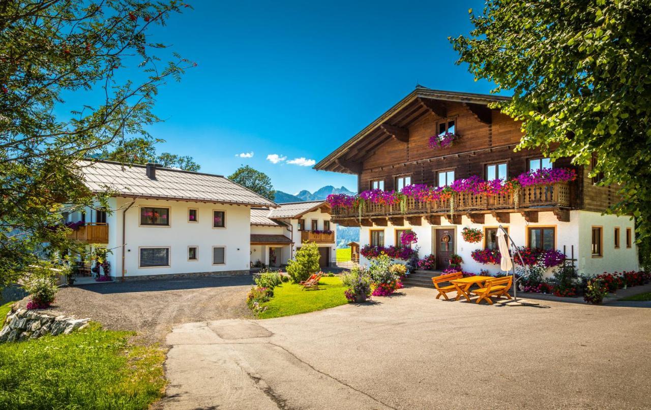 Lindbichlhof Urlaub Am Bio Bauernhof Apartman Sankt Johann im Pongau Kültér fotó