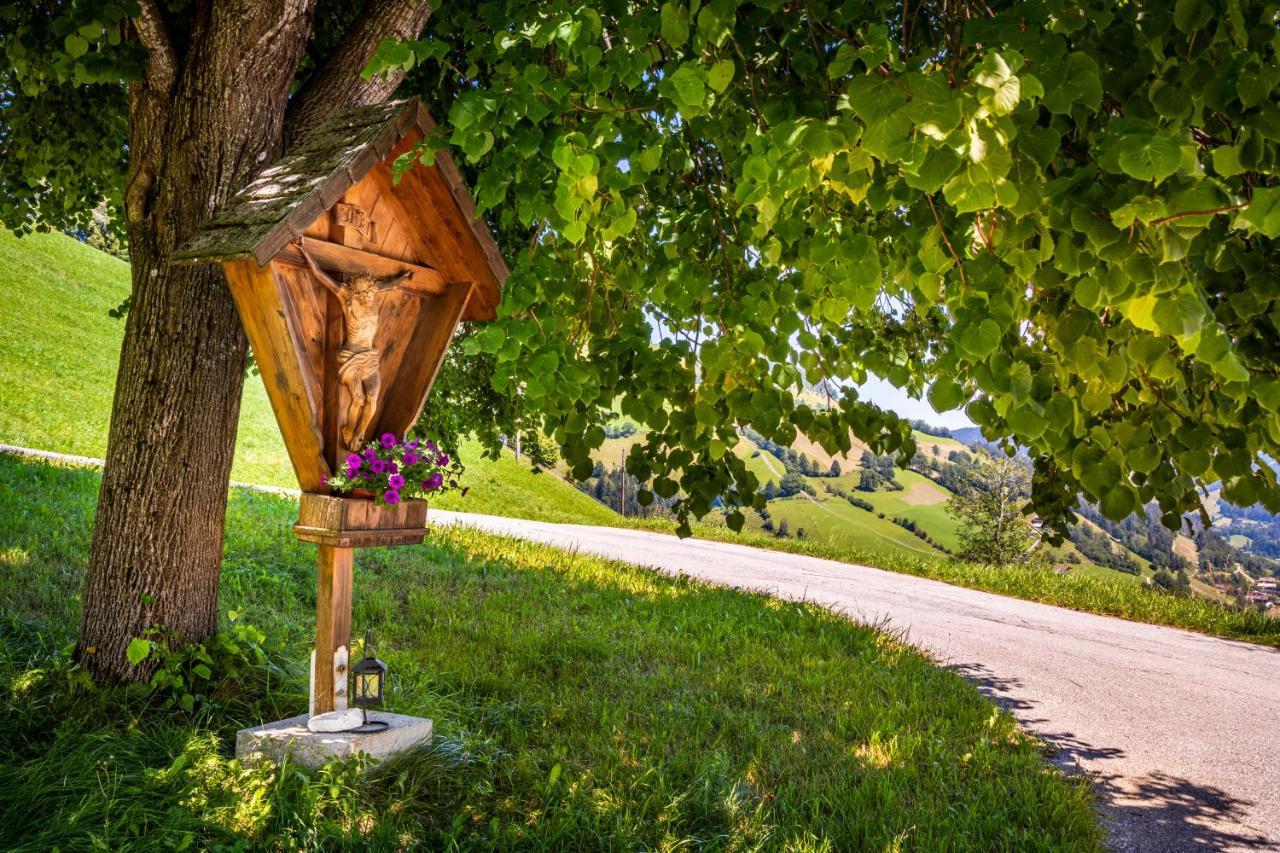 Lindbichlhof Urlaub Am Bio Bauernhof Apartman Sankt Johann im Pongau Kültér fotó
